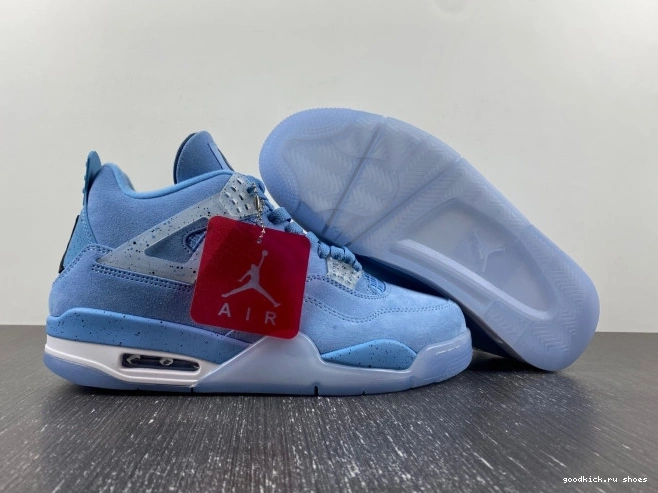 Cheap UNC (PE) Retro Jordan 4 HO12MNJDLS247 0723